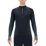 Uyn Running Exceleration Maglia Maniche Lunghe Zip Uomo - Outdoor di Gabriele Bonuomo